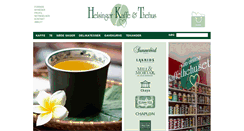 Desktop Screenshot of kaffethehuset.dk